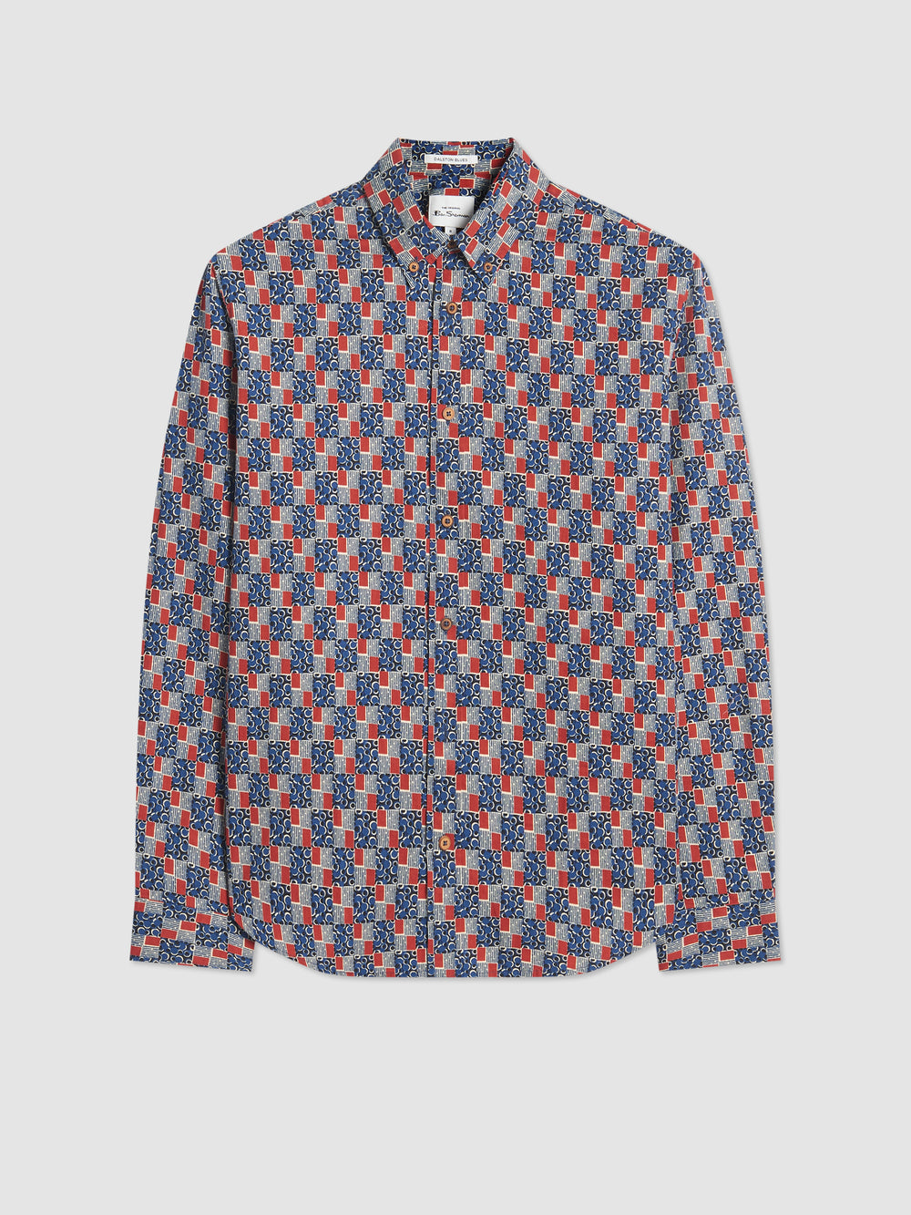 Chemises Ben Sherman 1950s Checkerboard Indigo | WMX-06850556